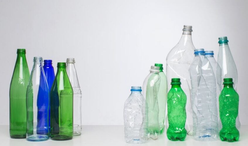 PE vs. PET Plastic Bottles