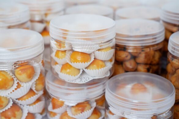 Food-Grade Plastic Jars for Cookies and Snacks