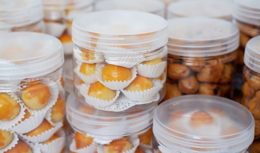 Food-Grade Plastic Jars for Cookies and Snacks